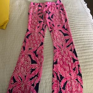 Lilly Pulitzer Tola Girls Flare Pants Coco Jungle